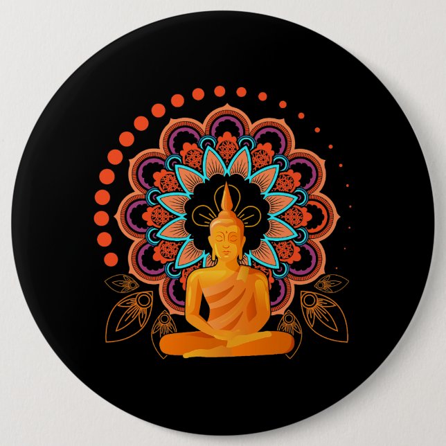 Buddha Button (Vorderseite)