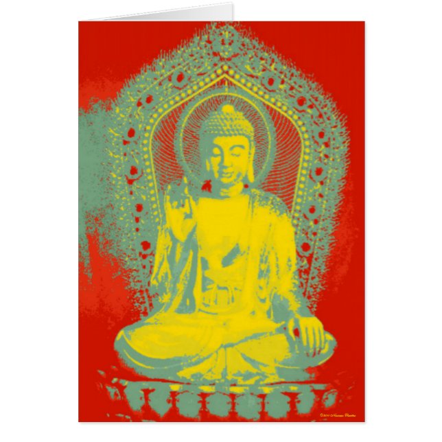 Buddha Card (Vorne)