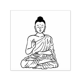 Buddha Cartoon Buddhism.net Permastempel
