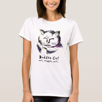 Buddha Cat T - Shirt