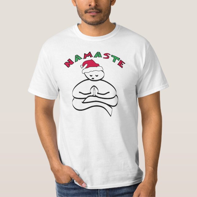 Buddha Christmas T-Shirt (Vorderseite)