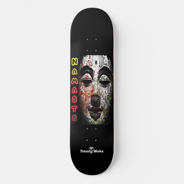 Buddha Custom Skateboard Deck (Vorderseite)