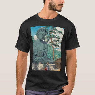 Buddha Daibutsu Statue Buddhismus Zen Meditation T-Shirt