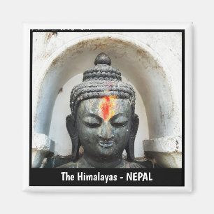Buddha, Dharma, Sangha - Nepal Magnet
