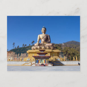 Buddha Dordenma, Bhutan Postkarte