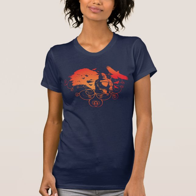 Buddha-Druck T-Shirt (Vorderseite)