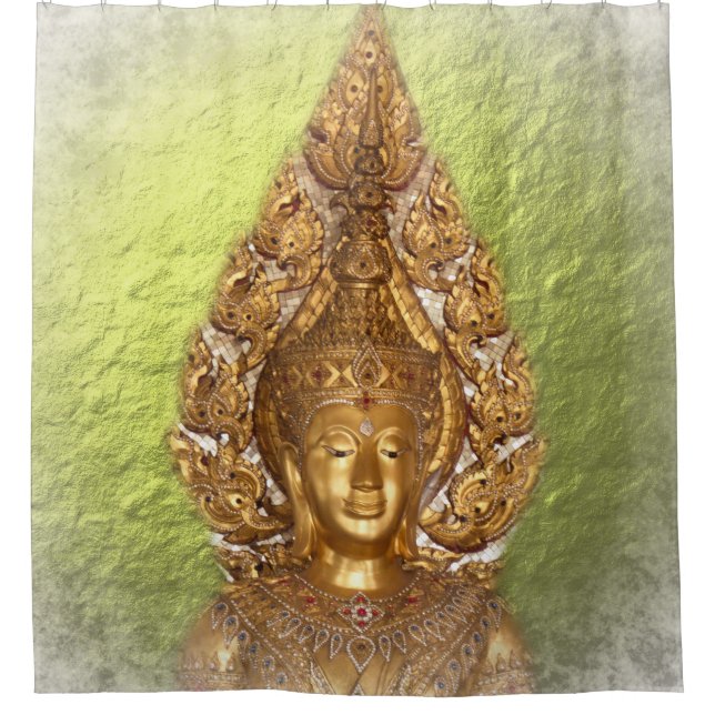 Buddha Duschvorhang (Vorderseite)