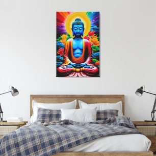Buddha Erleuchtendes Erwachen Leinwanddruck