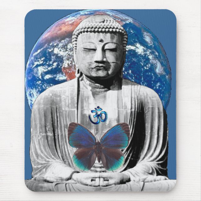 Buddha erwartet Mousepad (Vorne)