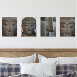 Buddha Face Decorative Bilderwand Sets