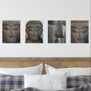 Buddha Face Decorative Bilderwand Sets