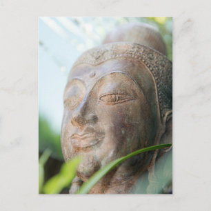 Buddha Face Postkarte