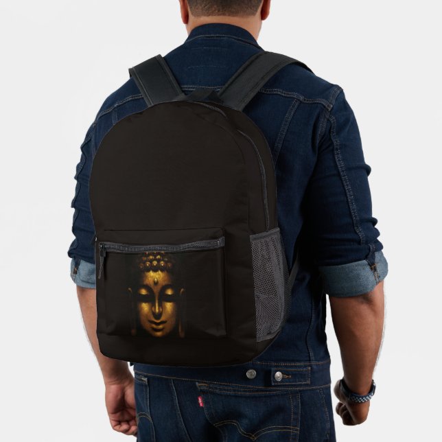 Buddha Face-Rucksack Bedruckter Rucksack (Insitu (Modell))