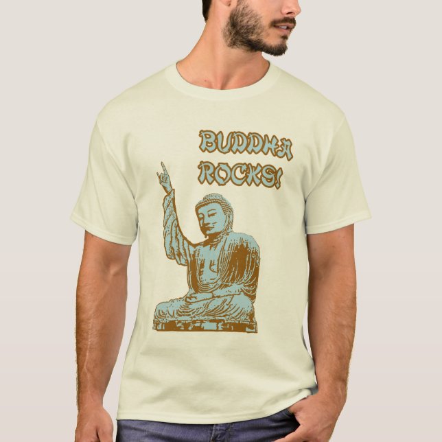 Buddha-Felsen T-Shirt (Vorderseite)