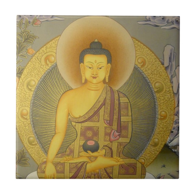 BUDDHA FLIESE (Vorderseite)