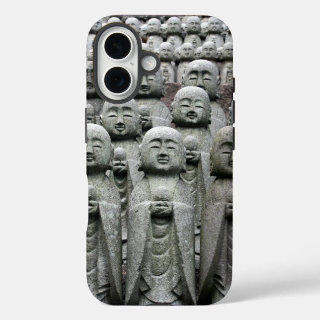 Buddha-Friedensstatuten Case-Mate iPhone Hülle (Rückseite)