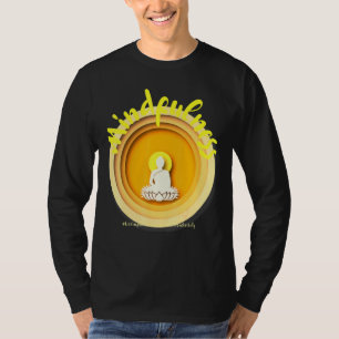 Buddha Gautama Mindfulness Peace Love Kindness M T-Shirt