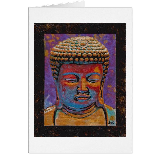 Buddha, Gerahmt (Vorne)