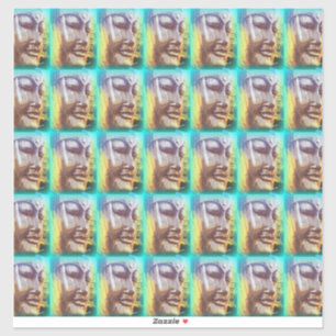 Buddha Gesicht Aufkleber