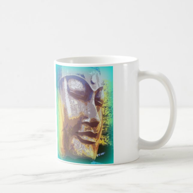 Buddha Gesicht Kaffeetasse (Rechts)