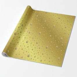 Buddha, golden + buddha, asiatisches Muster, glänz Geschenkpapier