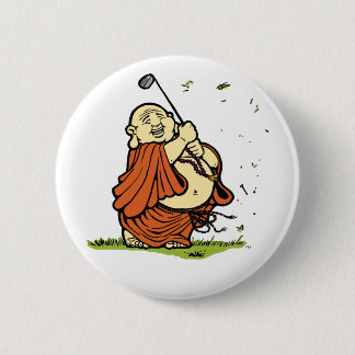 Buddha-Golf-Knopf Button
