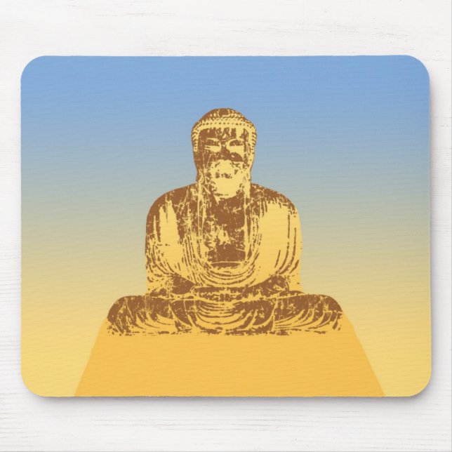 Buddha Graphic Mousepad (Vorne)