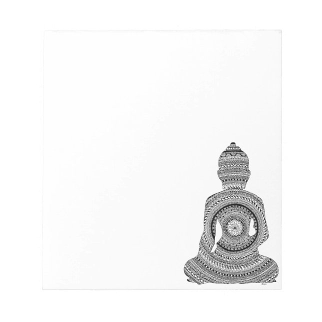 Buddha GraphiZen Notizblock (Vorderseite)