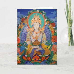 Buddha-Grußkarte für irgendeine Gelegenheit Dankeskarte