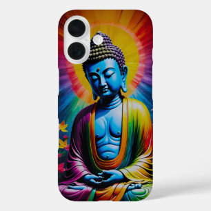Buddha heilige Tage des Friedens iPhone 16 Hülle