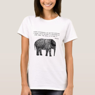 Buddha-Hennastrauch-Klugheits-Elefant T-Shirt