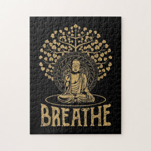Buddha Idee Yoga und Meditation Puzzle