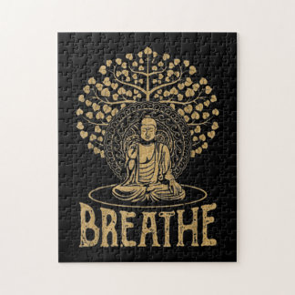 Buddha Idee Yoga und Meditation Puzzle