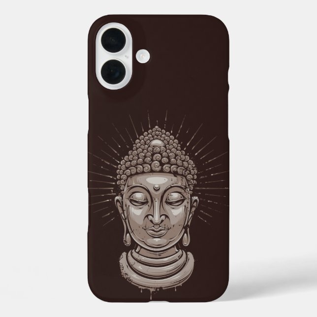 Buddha Illustration - Telefongehäuse Case-Mate iPhone Hülle (Rückseite)