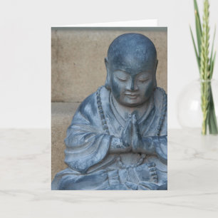 Buddha im Gebet Karte