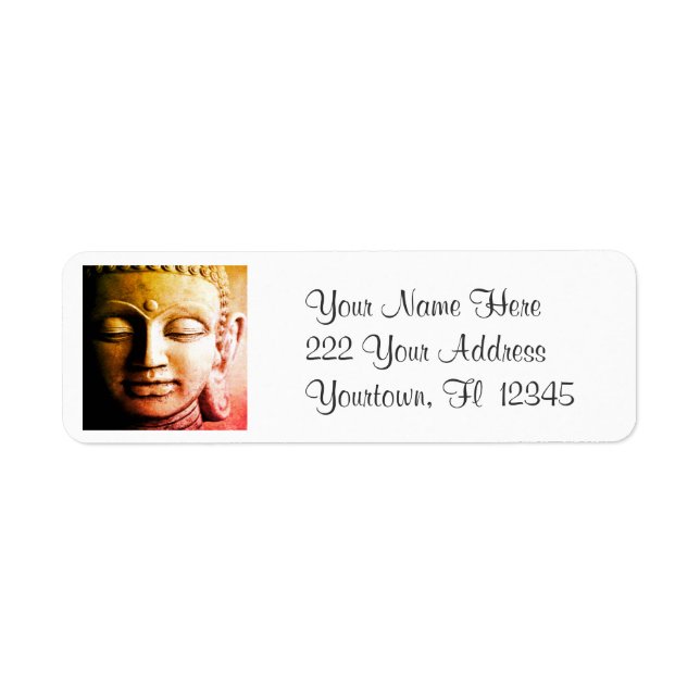 Buddha Image Address Labels (Vorne)