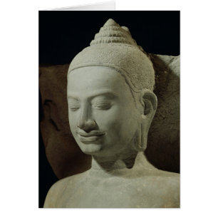 Buddha in der Meditation auf dem Naga-König,