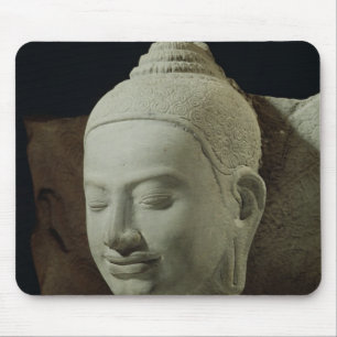 Buddha in der Meditation auf dem Naga-König, Mousepad