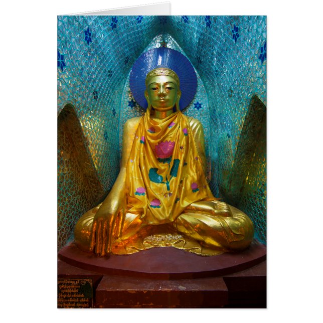 Buddha in der Verzierten Alcove (Vorne)