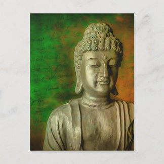 Buddha in Meditation Postkarte