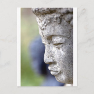 Buddha in Profil Postkarte