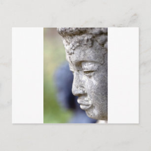 Buddha in Profil Postkarte