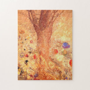 Buddha in seiner Jugend von Odilon Redon Puzzle