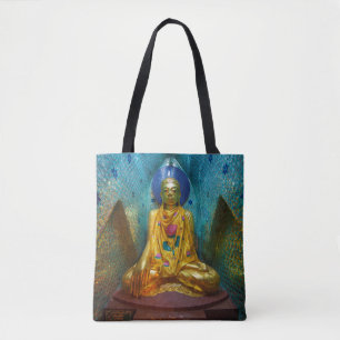 Buddha in verzierter Nische