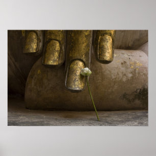Buddha in Wat Si Chum. Poster