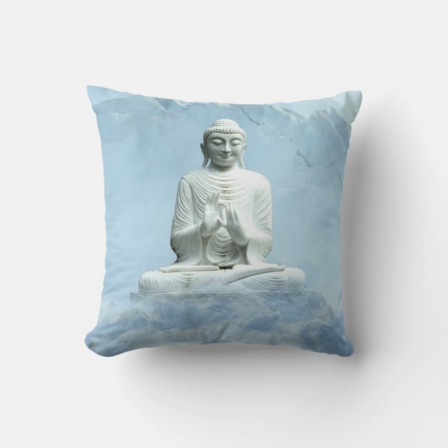 Buddha in Wolken Kissen (Vorderseite)