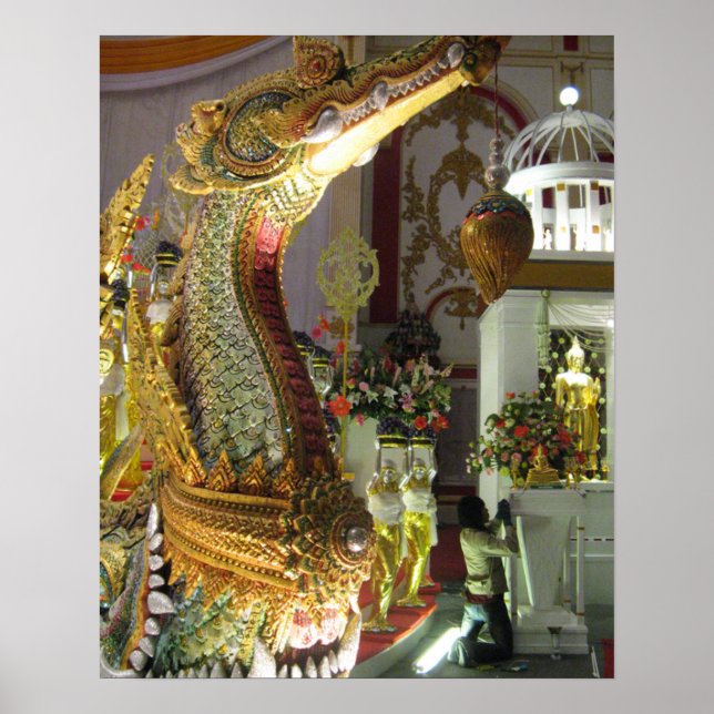 Buddha Islam ... Thailändischer Poster (Vorne)