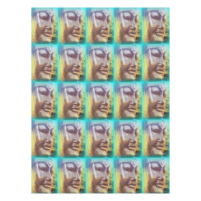 Buddha ist grün tischdecke (Vorderseite)