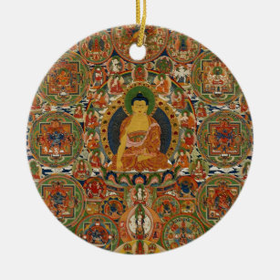 Buddha Keramik Ornament