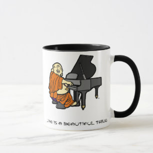 Buddha-Klavier-Tasse Tasse